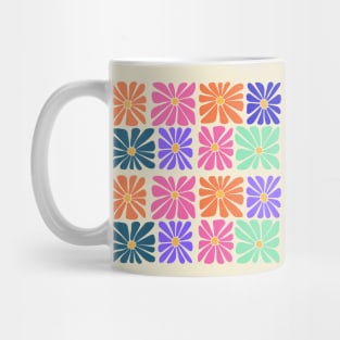 Groovy Flowers Seamless Pattern Mug